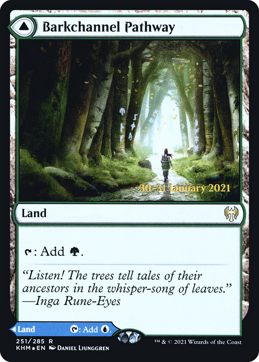 Barkchannel Pathway // Tidechannel Pathway (PRE-251S) (Foil)