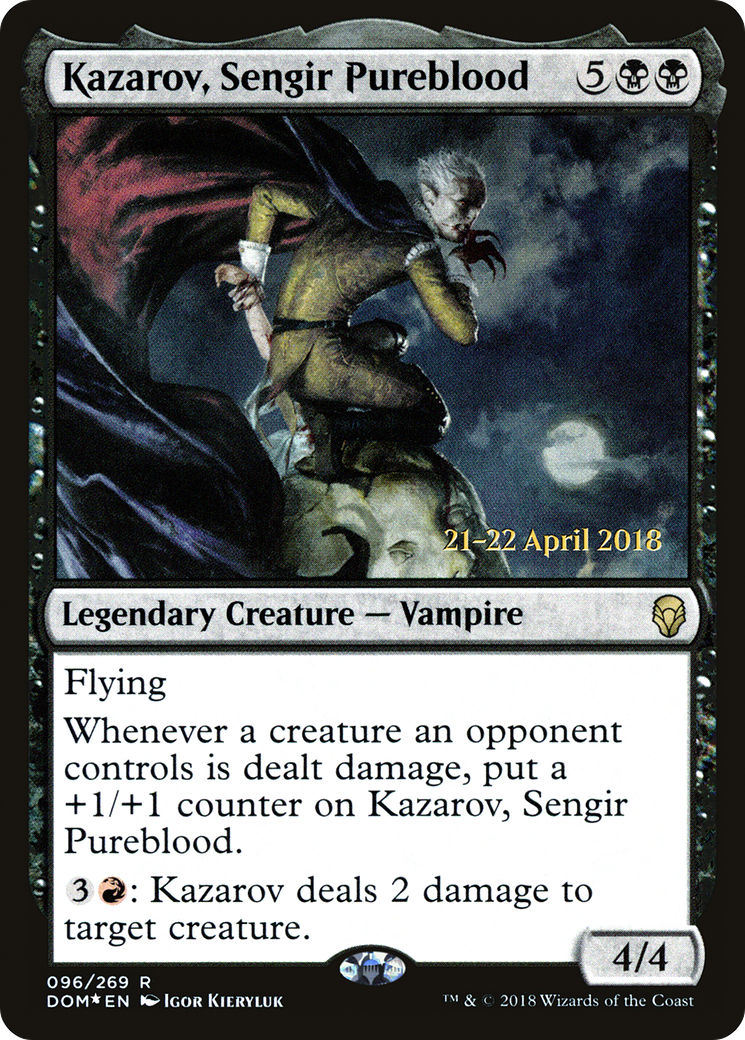 Kazarov, Sengir Pureblood (PRE-96S) (Foil)