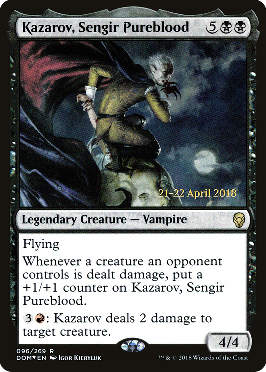 Kazarov, Sengir Pureblood (PRE-96S) (Foil)