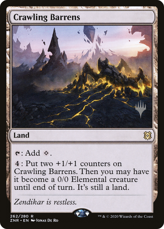 Crawling Barrens (PPZNR-262P) (Foil)