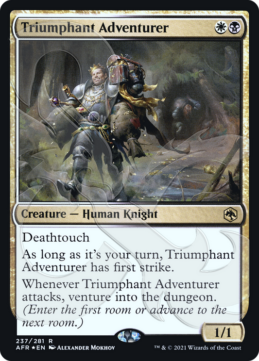 Triumphant Adventurer (AFR&-237A) (Foil)