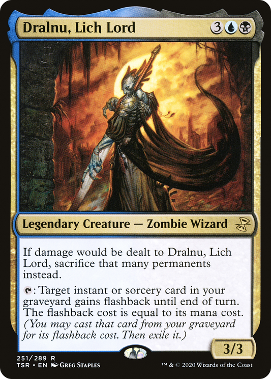 Dralnu, Lich Lord (TSR-251) (Foil)