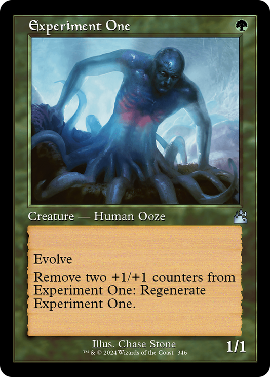 Experiment One (RVR-346)
