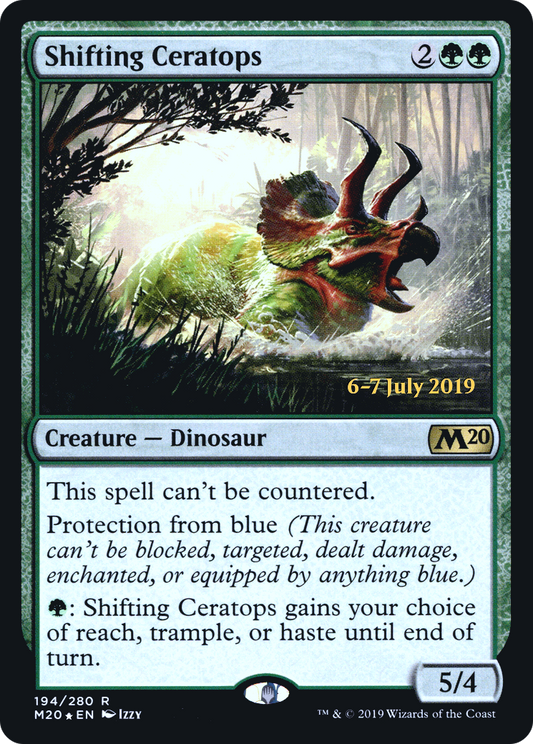 Shifting Ceratops (PRE-194S) (Foil)