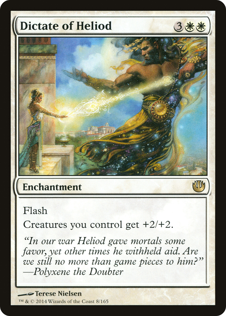 Dictate of Heliod (JOU-008) (Foil)