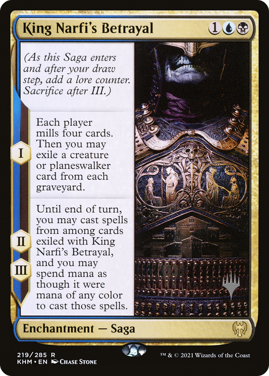 King Narfi's Betrayal (PPKHM-219P) (Foil)