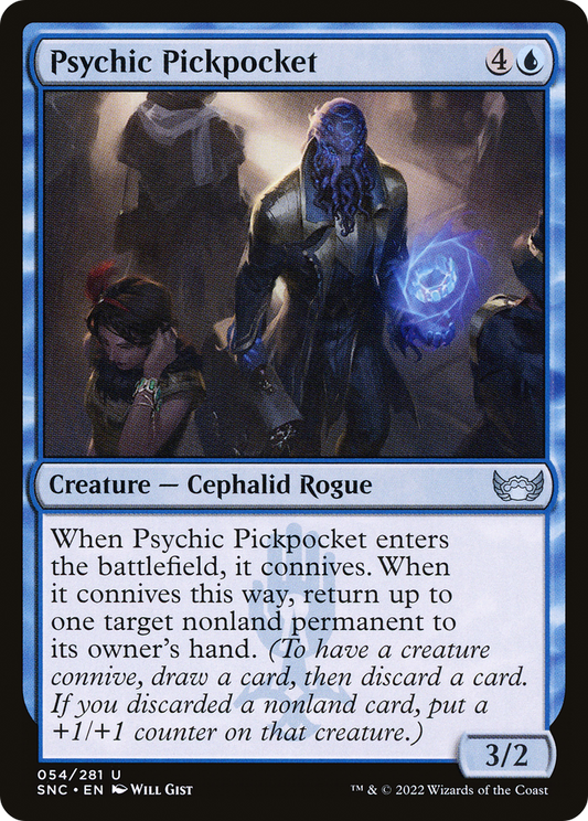 Psychic Pickpocket (SNC-054) (Foil)