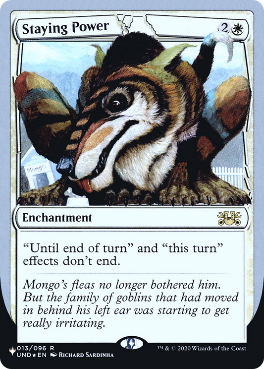 Staying Power (LIST-008) (Foil)