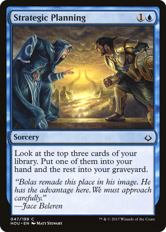Strategic Planning (HOU-047) (Foil)