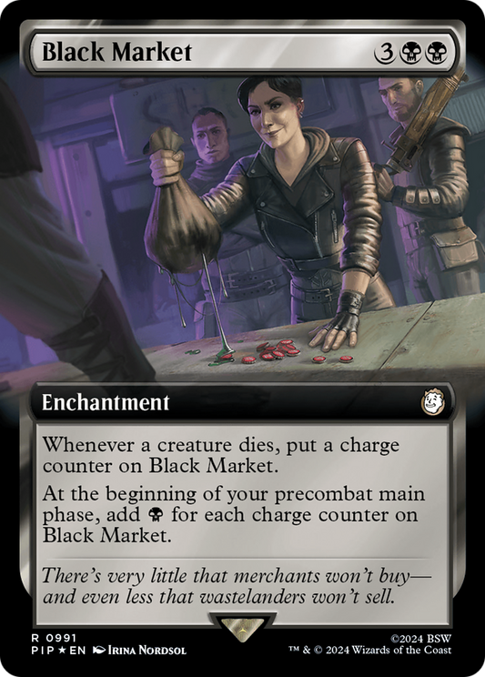 Black Market (PIP-991) (Extended Art) (Surge Foil)