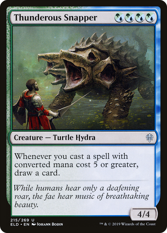 Thunderous Snapper (ELD-215)