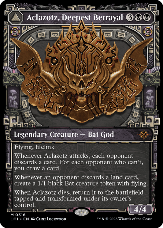 Aclazotz, Deepest Betrayal // Temple of the Dead (LCI-316) (Showcase)