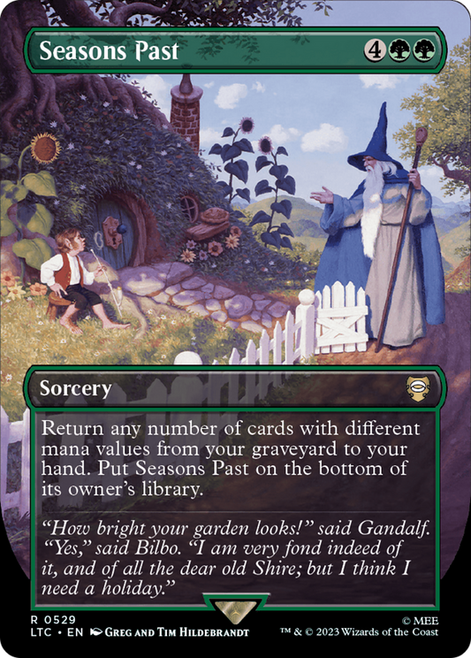 Seasons Past (LTC-529) (Borderless) (Foil)