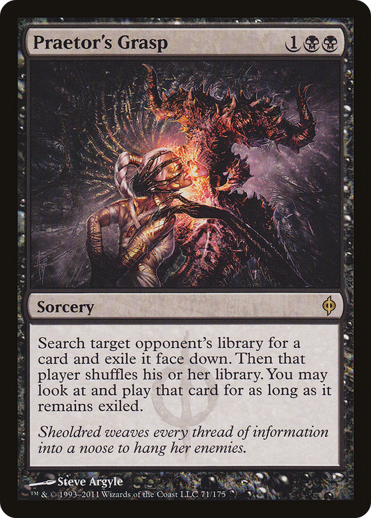 Praetor's Grasp (NPH-071) (Foil)
