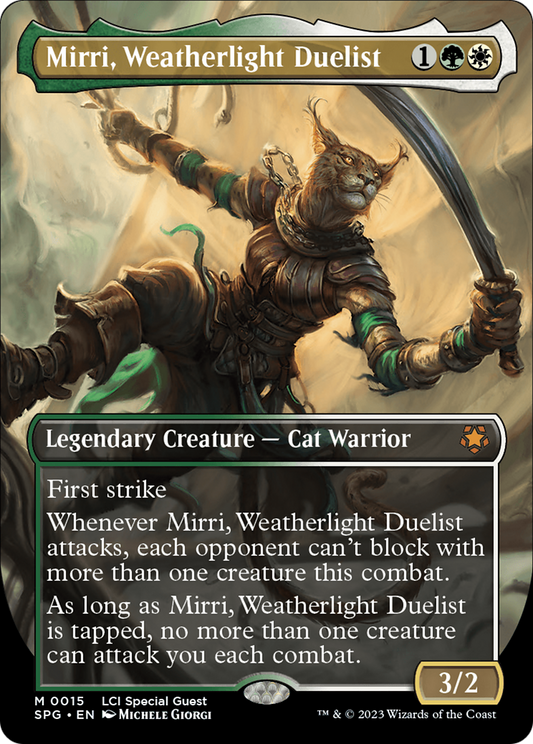 Mirri, Weatherlight Duelist (SPG-015) (Borderless)