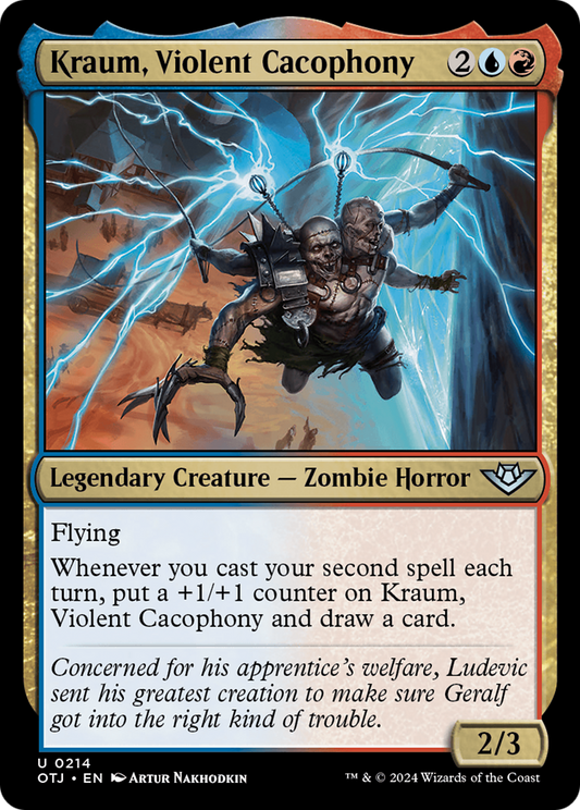 Kraum, Violent Cacophony (OTJ-214)