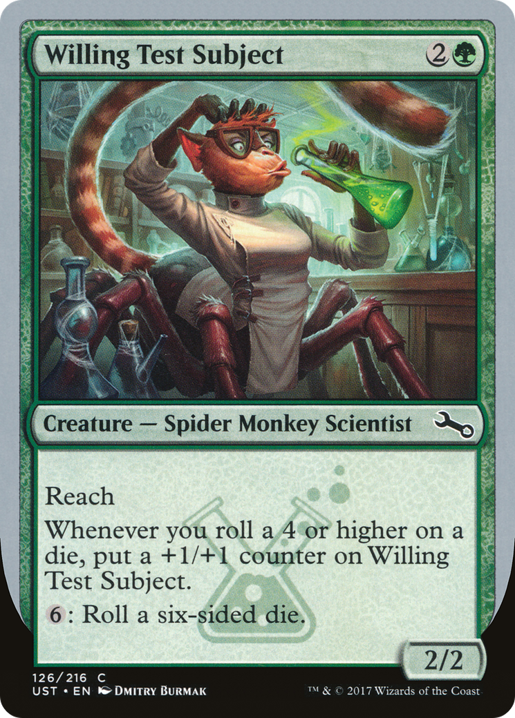 Willing Test Subject (UST-126) (Foil)