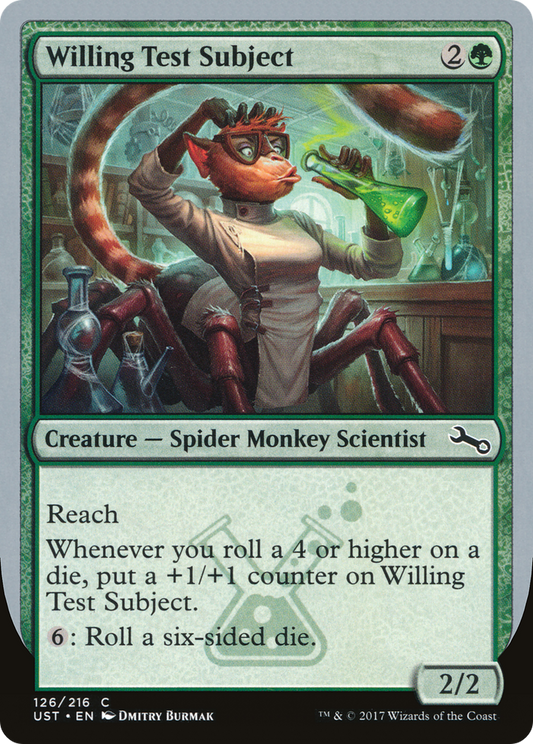 Willing Test Subject (UST-126)