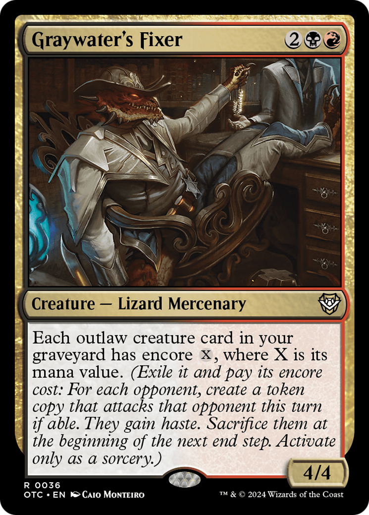 Graywater's Fixer (OTC-036)