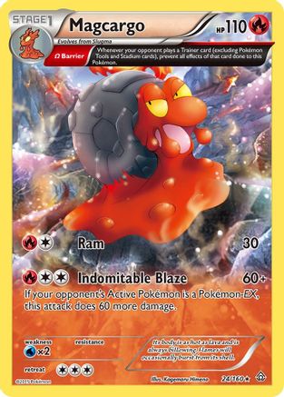 Magcargo (Omega) (PRC-024) (Reverse Holofoil)