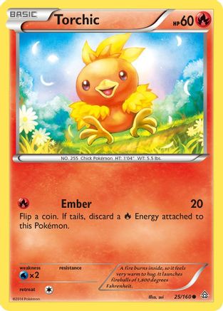 Torchic (PRC-025) (Reverse Holofoil)