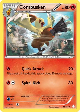 Combusken (PRC-) (Reverse Holofoil)