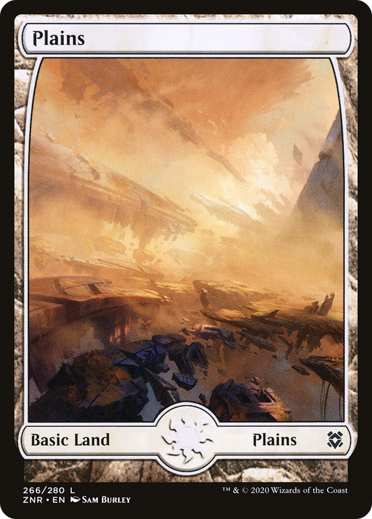 Plains (ZNR-266) (Full Art) (Foil)