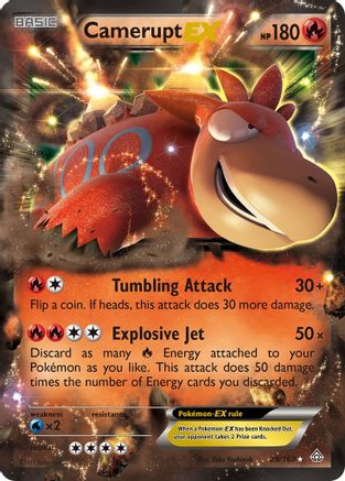 Camerupt EX (PRC-029) (Holofoil)