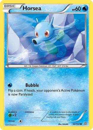 Horsea (PRC-) (Reverse Holofoil)