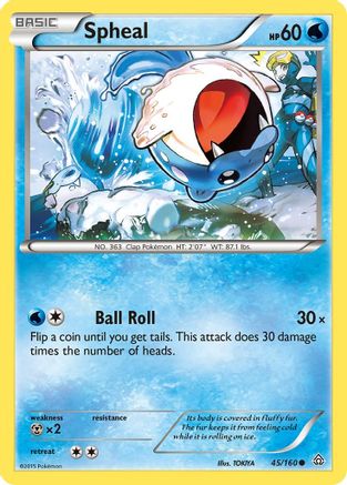 Spheal (45) (PRC-045) (Reverse Holofoil)