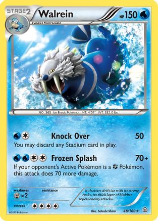 Walrein (PRC-) (Reverse Holofoil)