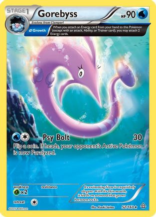 Gorebyss (Alpha) (PRC-052) (Reverse Holofoil)