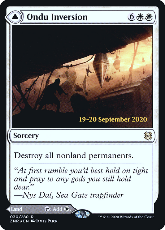 Ondu Inversion // Ondu Skyruins (PRE-30S) (Foil)