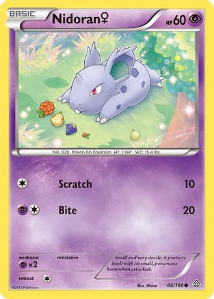Nidoran (F) (PRC-066) (Reverse Holofoil)