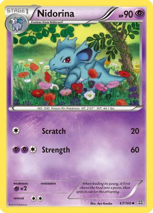 Nidorina (PRC-067) (Reverse Holofoil)