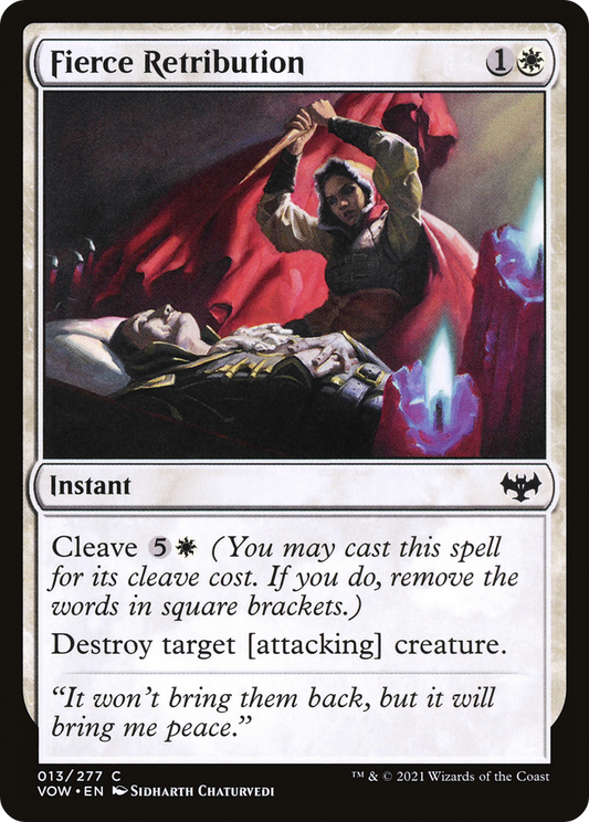 Fierce Retribution (VOW-013) (Foil)