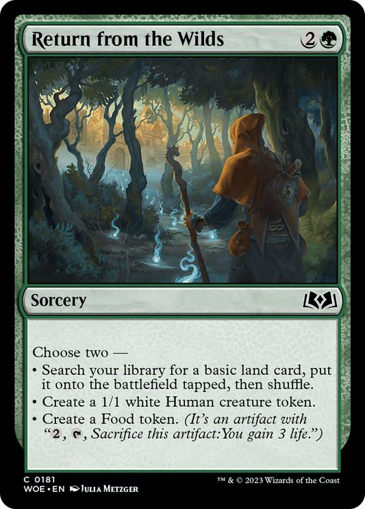 Return from the Wilds (WOE-181) (Foil)