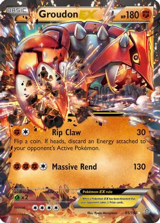 Groudon EX (PRC-085) (Holofoil)