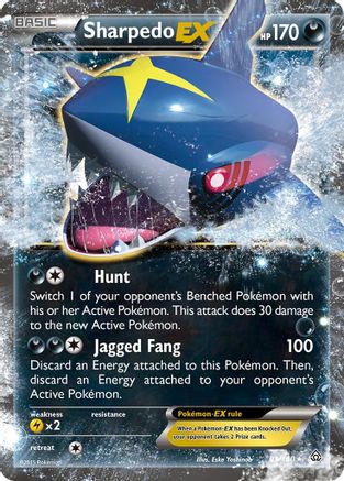 Sharpedo EX (PRC-091) (Holofoil)