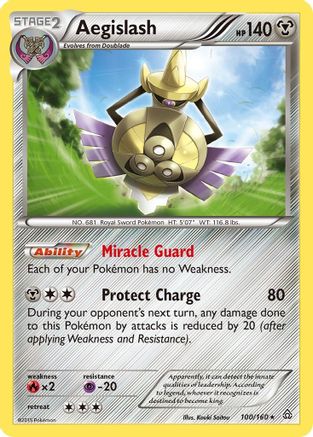 Aegislash (PRC-) (Reverse Holofoil)