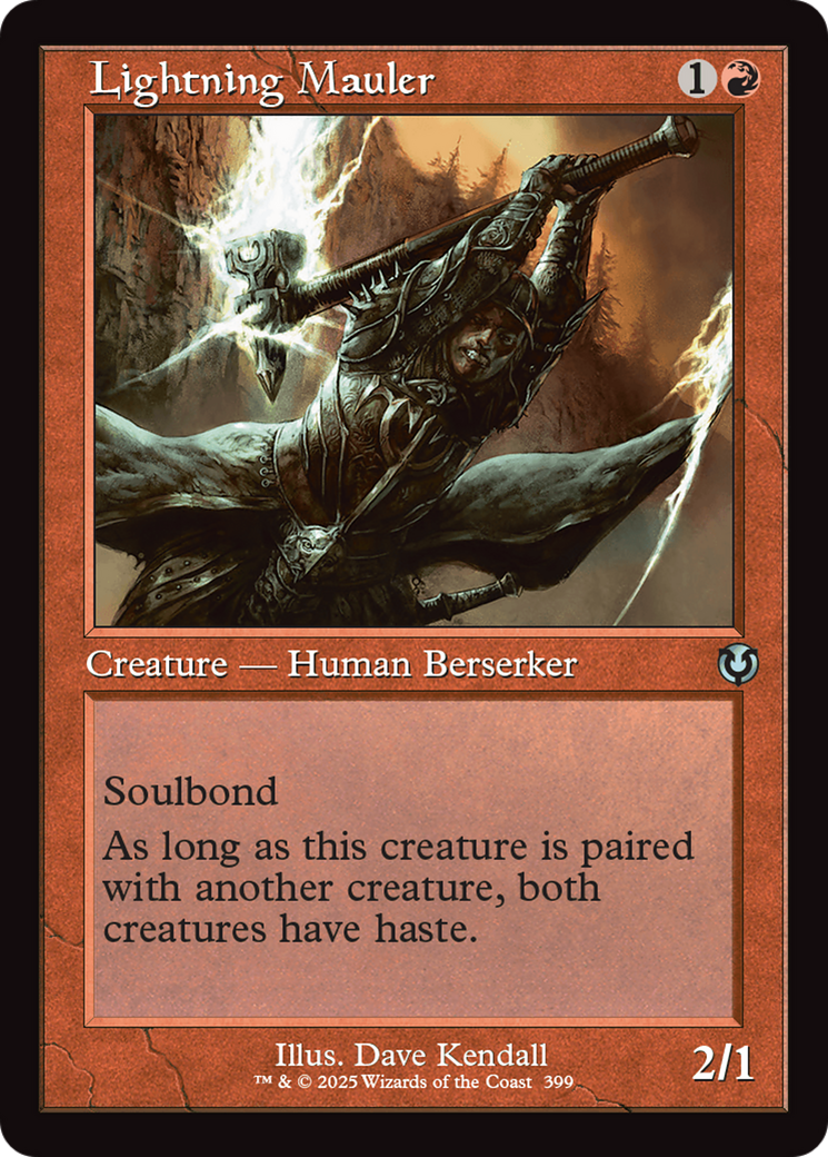 Lightning Mauler (INR-399) (Foil)