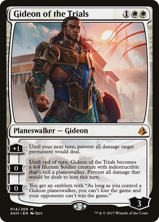 Gideon of the Trials (AKH-014) (Foil)