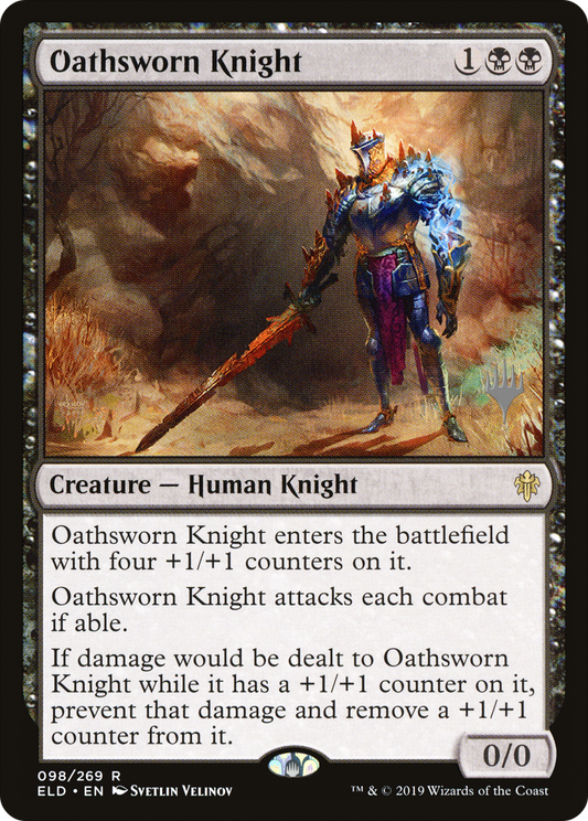Oathsworn Knight (PPELD-98P) (Foil)