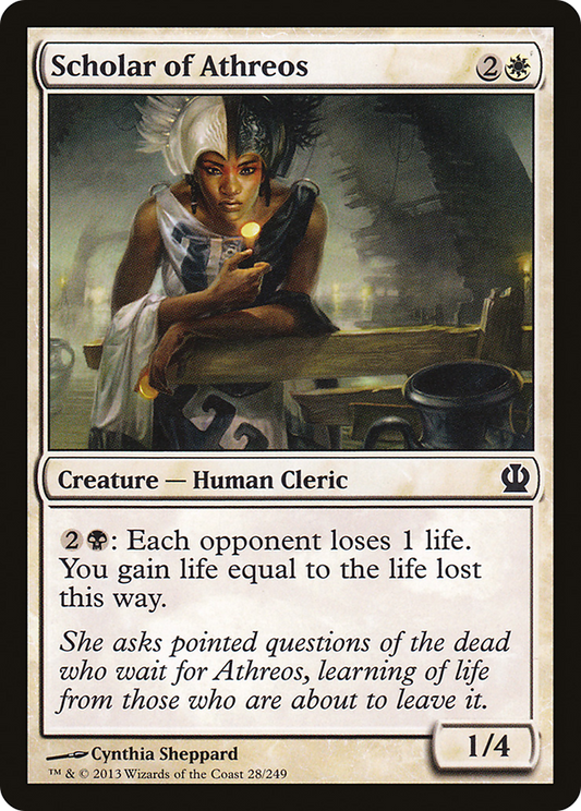 Scholar of Athreos (THS-028) (Foil)