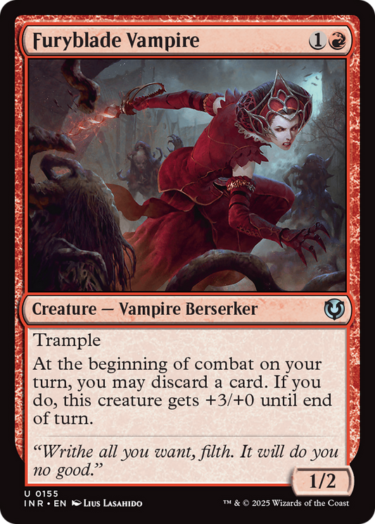 Furyblade Vampire (INR-155) (Foil)