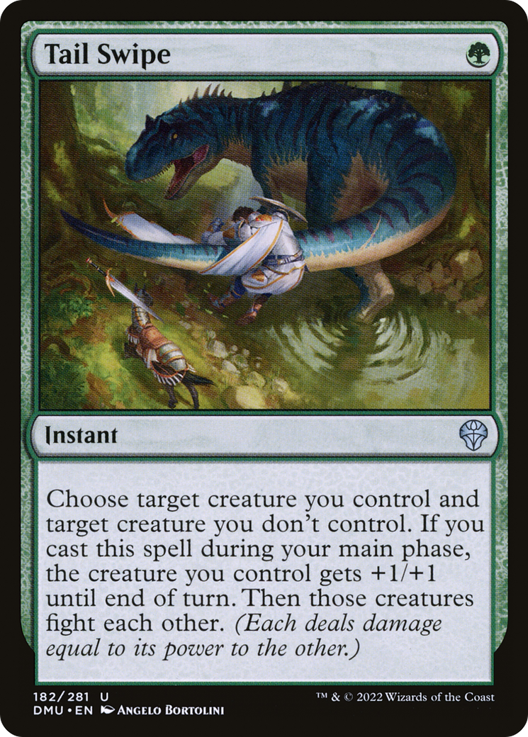 Tail Swipe (DMU-182) (Foil)