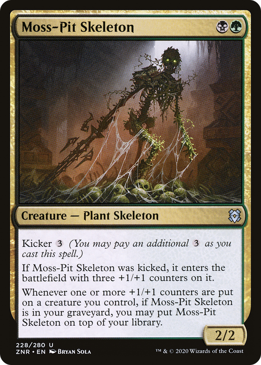 Moss-Pit Skeleton (ZNR-228) (Foil)