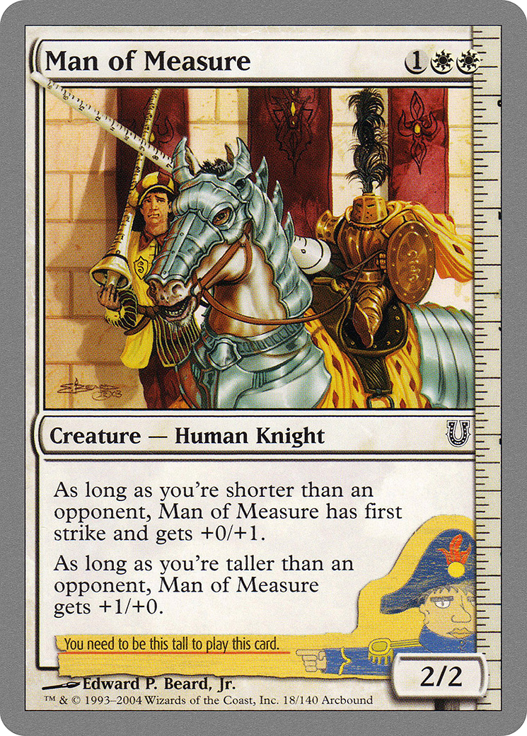 Man of Measure (UNH-018) (Foil)