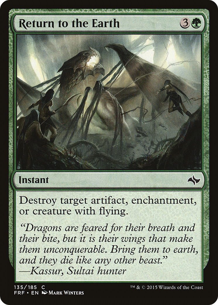 Return to the Earth (FRF-135) (Foil)