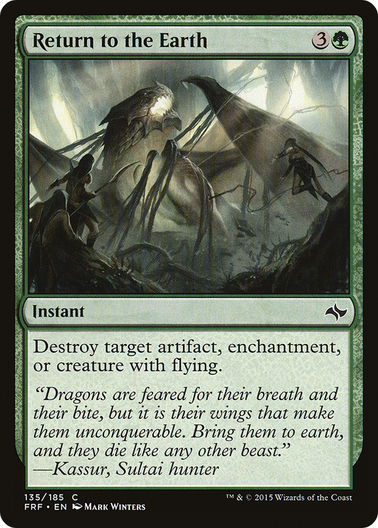 Return to the Earth (FRF-135) (Foil)